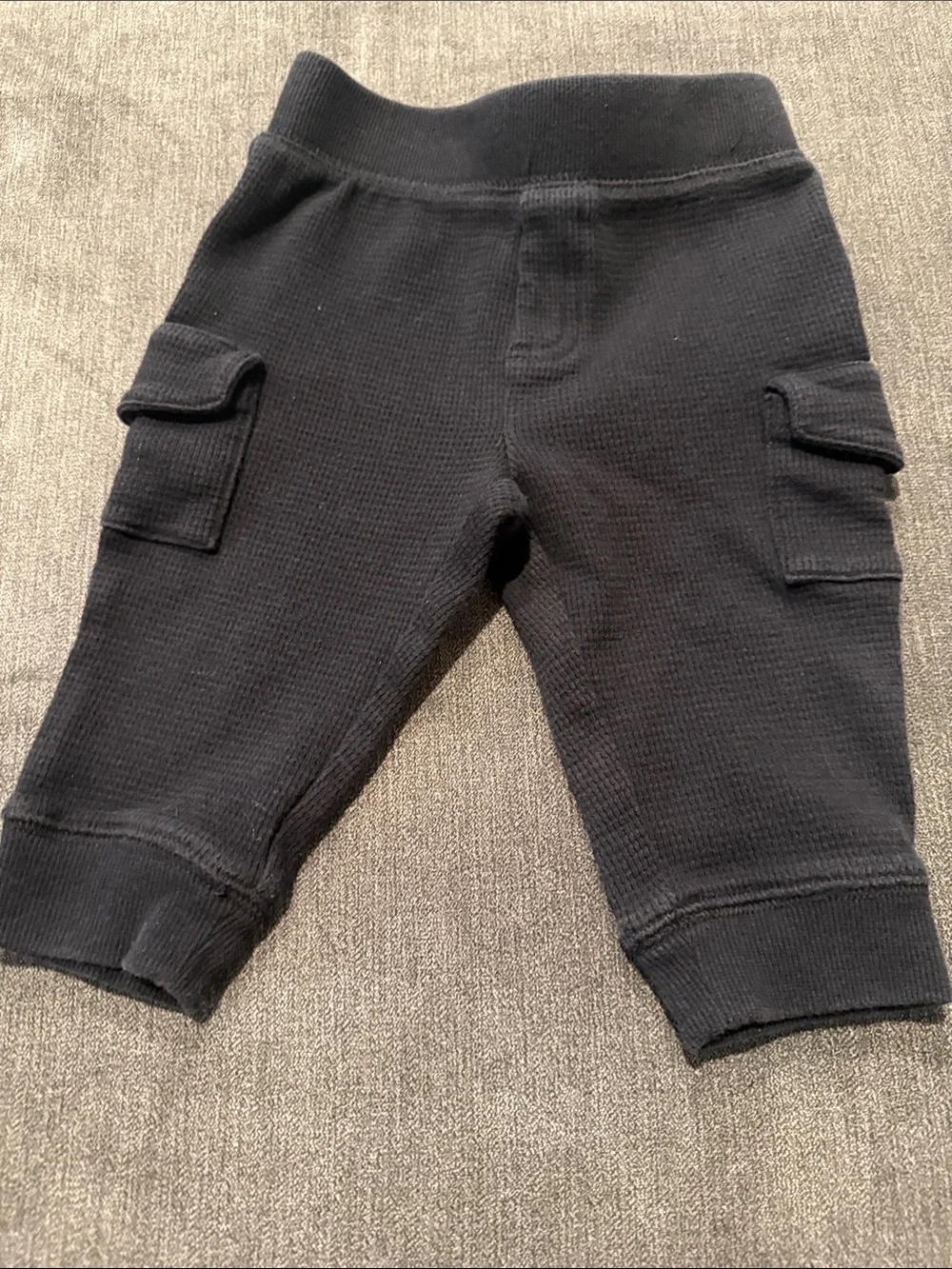 jumping beans Cargo Jogger Bundle - Black, Gray, Tan
